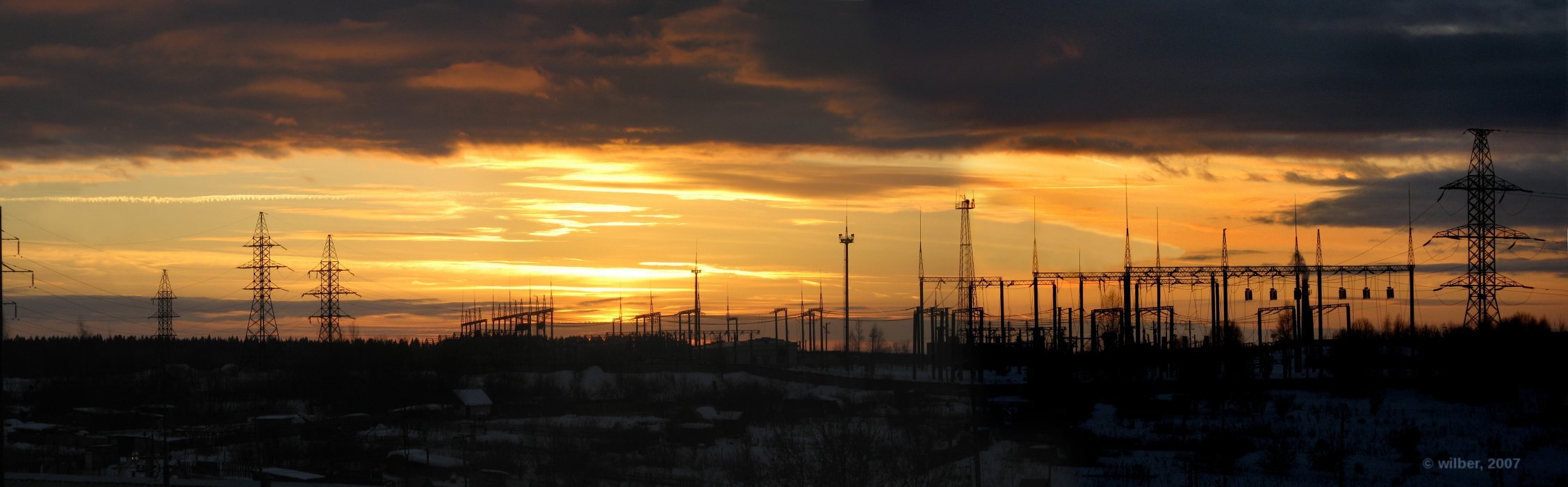 Индустриальный закат